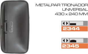 Vidrio Espejado Metalpar para Autobús – código FRA 2344/RE