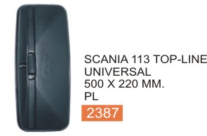 Vidrio Espejado Universal para Camion - Autobus – código FRA 2387/RE