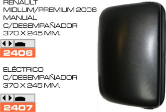 Espejo Renault Midlum - Premiun 2006
