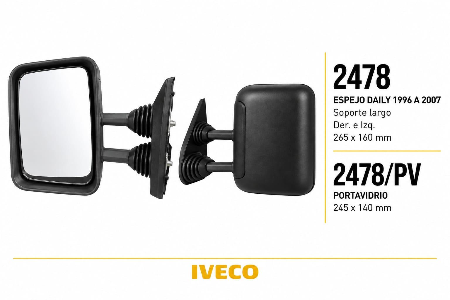 Espejo Iveco Daily 1996 A 2007