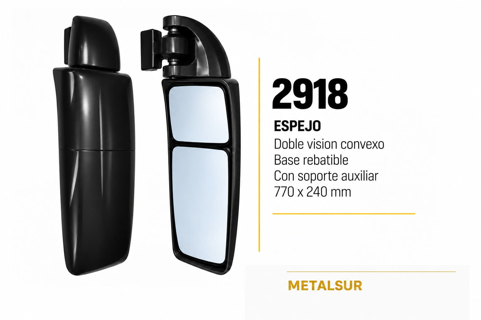 Espejo Metalsur Larga Distancia