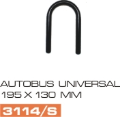 Soporte Espejo Universal para Camion - Autobus, u chico negro 195 x 130 mm – código FRA 3114/S