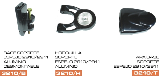 Tapa Base Sop Esp 2910 2911 Universal para Autobús, plastica negro – código FRA 3210/T