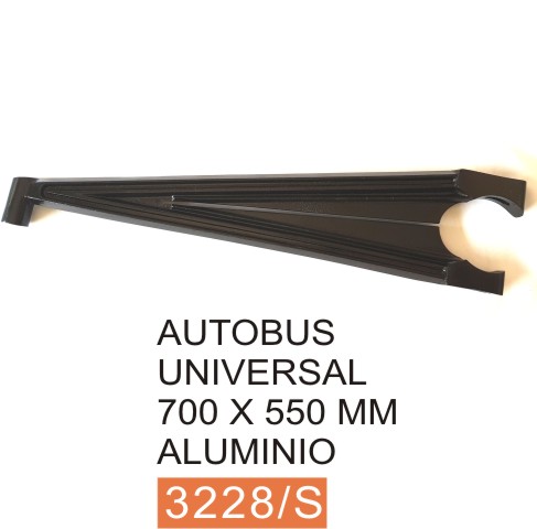 Soporte Espejo Universal para Autobús, aluminio 700 x 550 mm – código FRA 3228/S