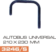 Soporte Espejo Universal para Camion - Autobus, u grande negro 210 x 230 mm – código FRA 3246/S