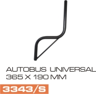Soporte Espejo Universal para Camion - Autobus, s chico negro 365 x 190 mm – código FRA 3343/S