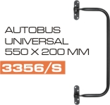 Soporte Espejo Universal para Camion - Autobus, negro 550 x 200 mm – código FRA 3356/S